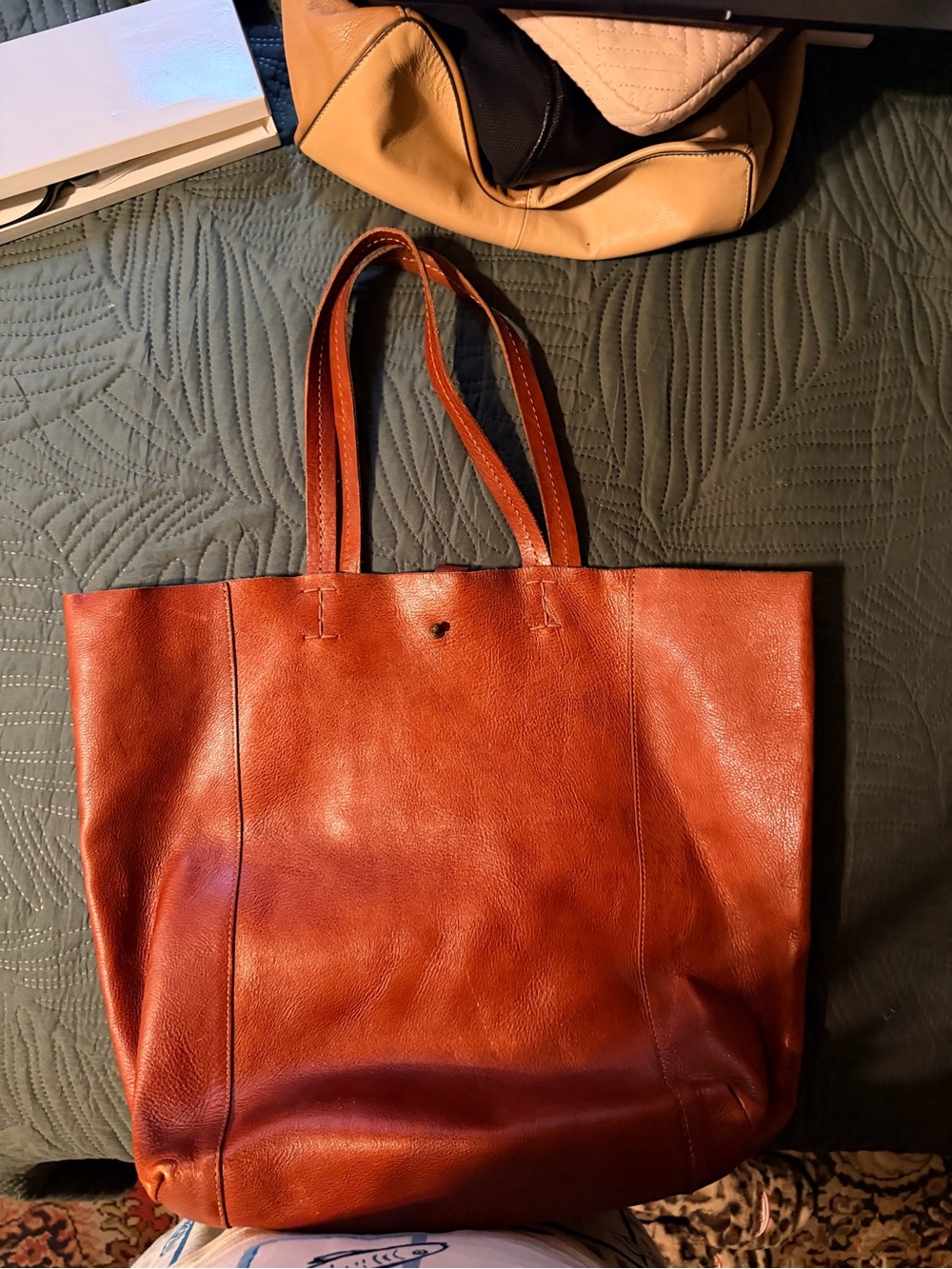 Lucky Brand Brown Leather Tote